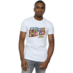 Marvel - T-shirt DEADPOOL GREETINGS - Homme (Blanc)