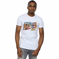 Marvel - T-shirt DEADPOOL GREETINGS - Homme (Blanc)