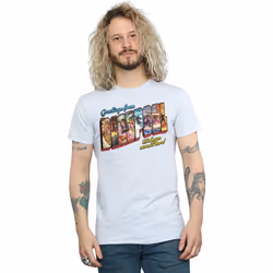 Marvel - T-shirt DEADPOOL GREETINGS - Homme (Gris chiné)
