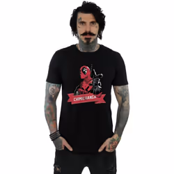 Marvel - T-shirt CHIMICHANGA FINGER - Homme (Noir)