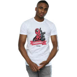 Marvel - T-shirt CHIMICHANGA FINGER - Homme (Blanc)