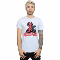 Marvel - T-shirt CHIMICHANGA FINGER - Homme (Gris chiné)