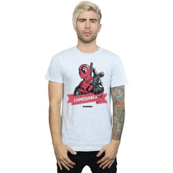 Marvel - T-shirt CHIMICHANGA FINGER - Homme (Gris chiné)