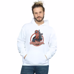 Marvel - Sweat à capuche - Homme (Blanc)