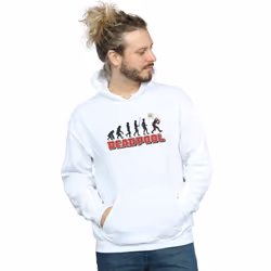 Marvel - Sweat à capuche EVOLUTION - Homme (Blanc)