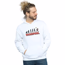 Marvel - Sweat à capuche EVOLUTION - Homme (Blanc)