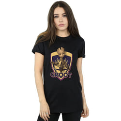 Marvel - T-shirt GUARDIANS OF THE GALAXY - Femme (Noir)