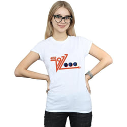 Star Wars - T-shirt DEATH STAR - Femme (Blanc)