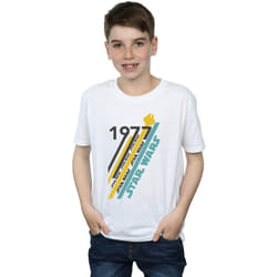 Star Wars - T-shirt - Garçon (Blanc)
