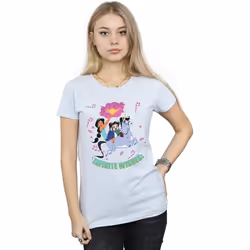 Disney - T-shirt WRECK IT RALPHAND VANELLOPE - Femme (Gris chiné)