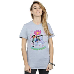 Disney - T-shirt WRECK IT RALPHAND VANELLOPE - Femme (Gris chiné)