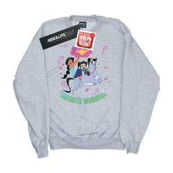 Disney - Sweat WRECK IT RALPHAND VANELLOPE - Homme (Gris chiné)