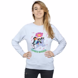 Disney - Sweat WRECK IT RALPHAND VANELLOPE - Femme (Gris chiné)
