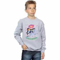 Disney - Sweat WRECK IT RALPHAND VANELLOPE - Garçon (Gris chiné)