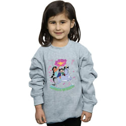 Disney - Sweat WRECK IT RALPHAND VANELLOPE - Fille (Gris chiné)