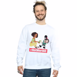 Disney - Sweat WRECK IT RALPH - Homme (Blanc)