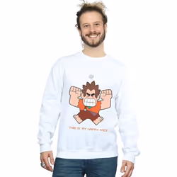 Disney - Sweat WRECK IT RALPH - Homme (Blanc)