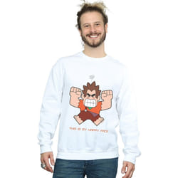 Disney - Sweat WRECK IT RALPH - Homme (Blanc)