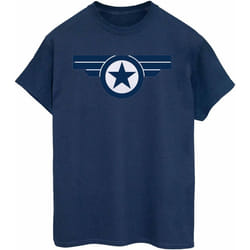 Marvel - T-shirt SUPER SOLDIER - Femme (Bleu marine)
