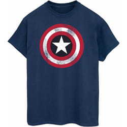 Marvel - T-shirt - Femme (Bleu marine)