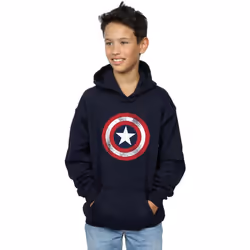 Marvel - Sweat à capuche - Garçon (Bleu marine)