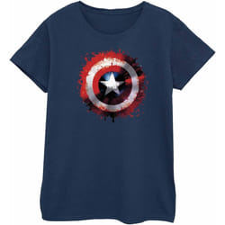 Marvel - T-shirt AVENGERS - Femme (Bleu marine)