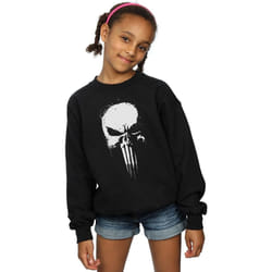 Marvel - Sweat THE PUNISHER SPRAY SKULL - Fille (Noir)