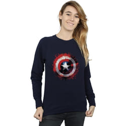 Marvel - Sweat AVENGERS - Femme (Bleu marine)