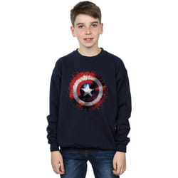 Marvel - Sweat AVENGERS - Garçon (Bleu marine)