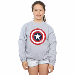 Marvel - Sweat - Fille (Gris chiné)