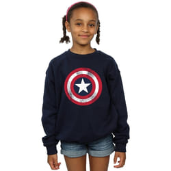 Marvel - Sweat - Fille (Bleu marine)