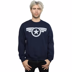 Marvel - Sweat SUPER SOLDIER - Homme (Bleu marine)