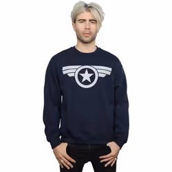 Marvel - Sweat SUPER SOLDIER - Homme (Bleu marine)