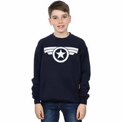 Marvel - Sweat SUPER SOLDIER - Garçon (Bleu marine)