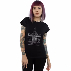 Disney - T-shirt - Femme (Noir)