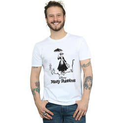 Disney - T-shirt ROOFTOP LANDING - Homme (Blanc)