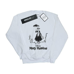 Disney - Sweat ROOFTOP LANDING - Fille (Blanc)