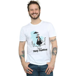 Disney - T-shirt ROOFTOP LANDING - Homme (Blanc)