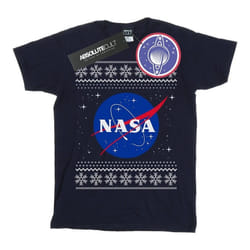 NASA - T-shirt - Homme (Bleu marine)