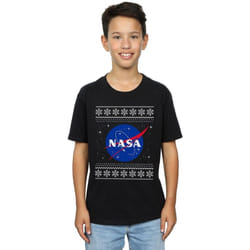 NASA - T-shirt - Garçon (Noir)