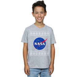 NASA - T-shirt - Garçon (Gris chiné)