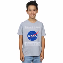 NASA - T-shirt - Garçon (Gris chiné)