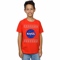 NASA - T-shirt - Garçon (Rouge)