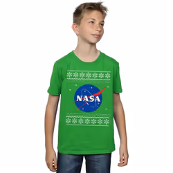 NASA - T-shirt - Garçon (Vert vif)