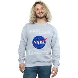NASA - Sweat - Homme (Gris chiné)