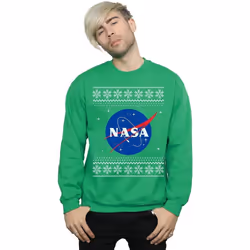 NASA - Sweat - Homme (Vert vif)