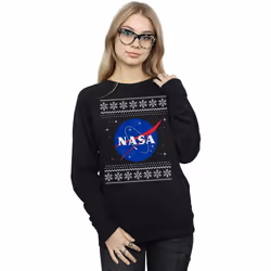 NASA - Sweat - Femme (Noir)