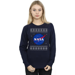 NASA - Sweat - Femme (Bleu marine)