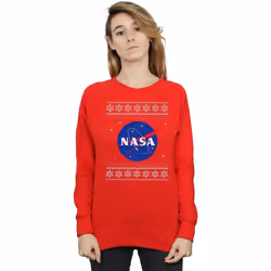 NASA - Sweat - Femme (Rouge)