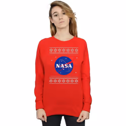 NASA - Sweat - Femme (Rouge)